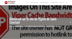 Desktop Screenshot of eglisesaintconstant.ca